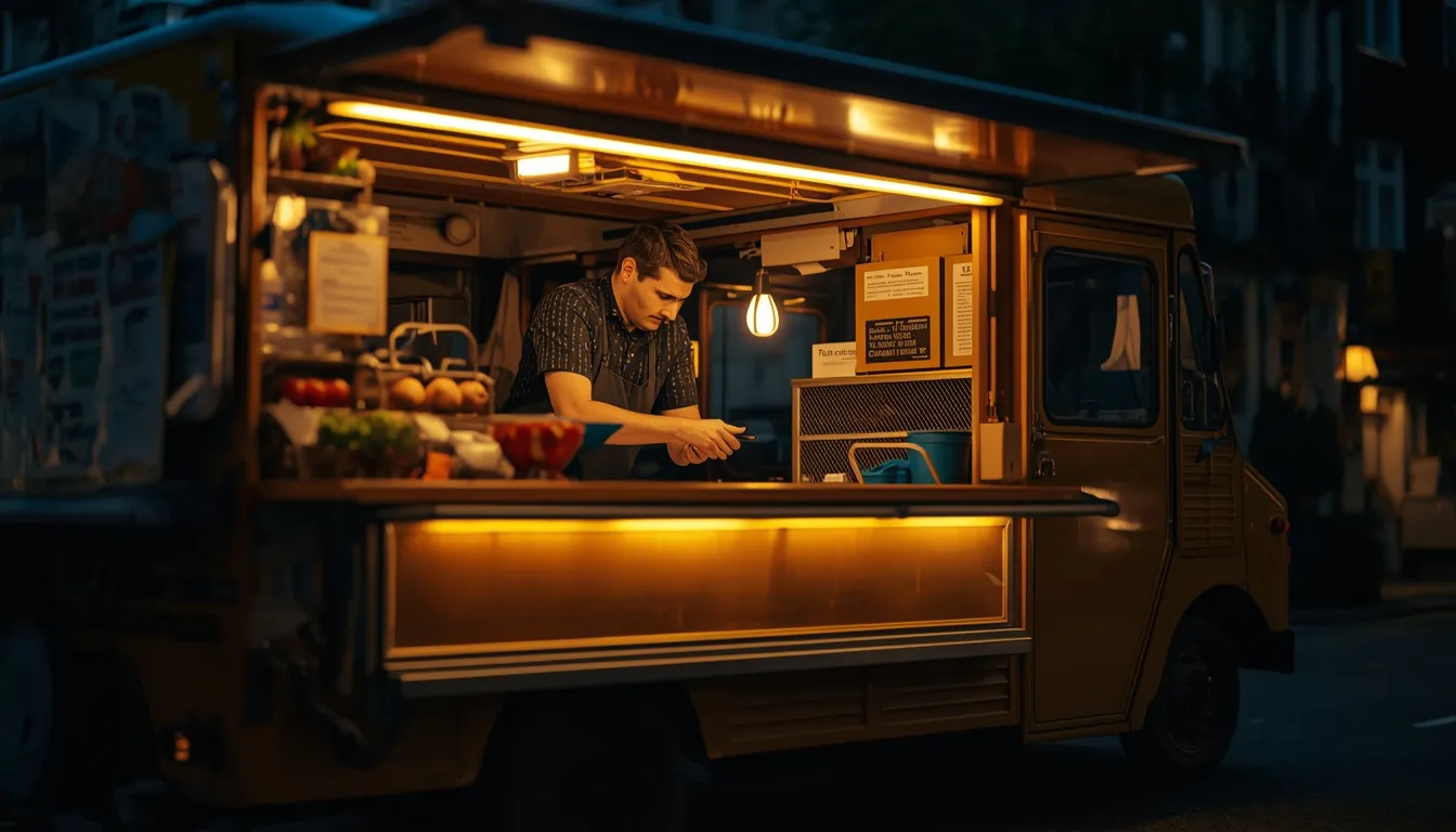 Auto-entrepreneur food truck : avantages, limites, alternatives